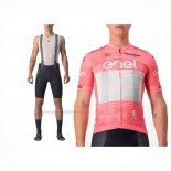 2023 Fietskleding Giro D'italie Roze Korte Mouwen En koersbroek